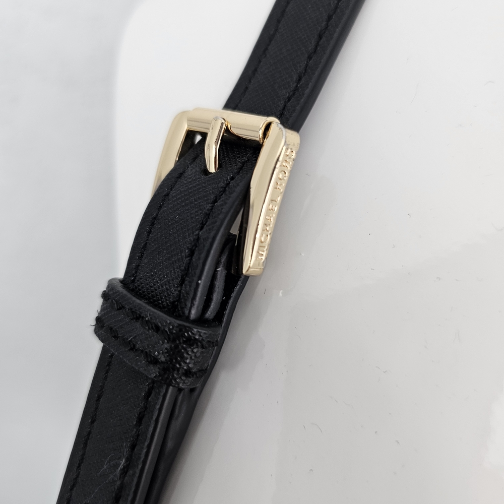 Michael Kors Black Hampton Leather Handbag - Picture 5 of 17